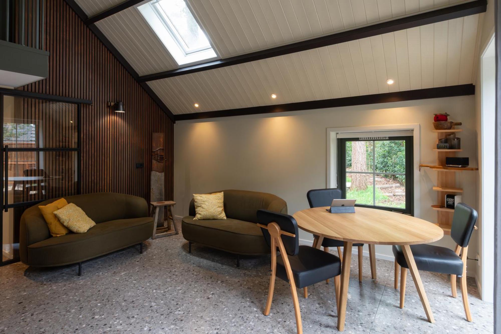 Veluwe Vakantiehuis - Bosuil Lodge ルンテレン エクステリア 写真